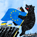 Ukraine with the bear