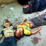 (1) dead children in Gaza