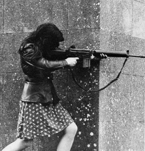 Female IRA fighter, 1970s